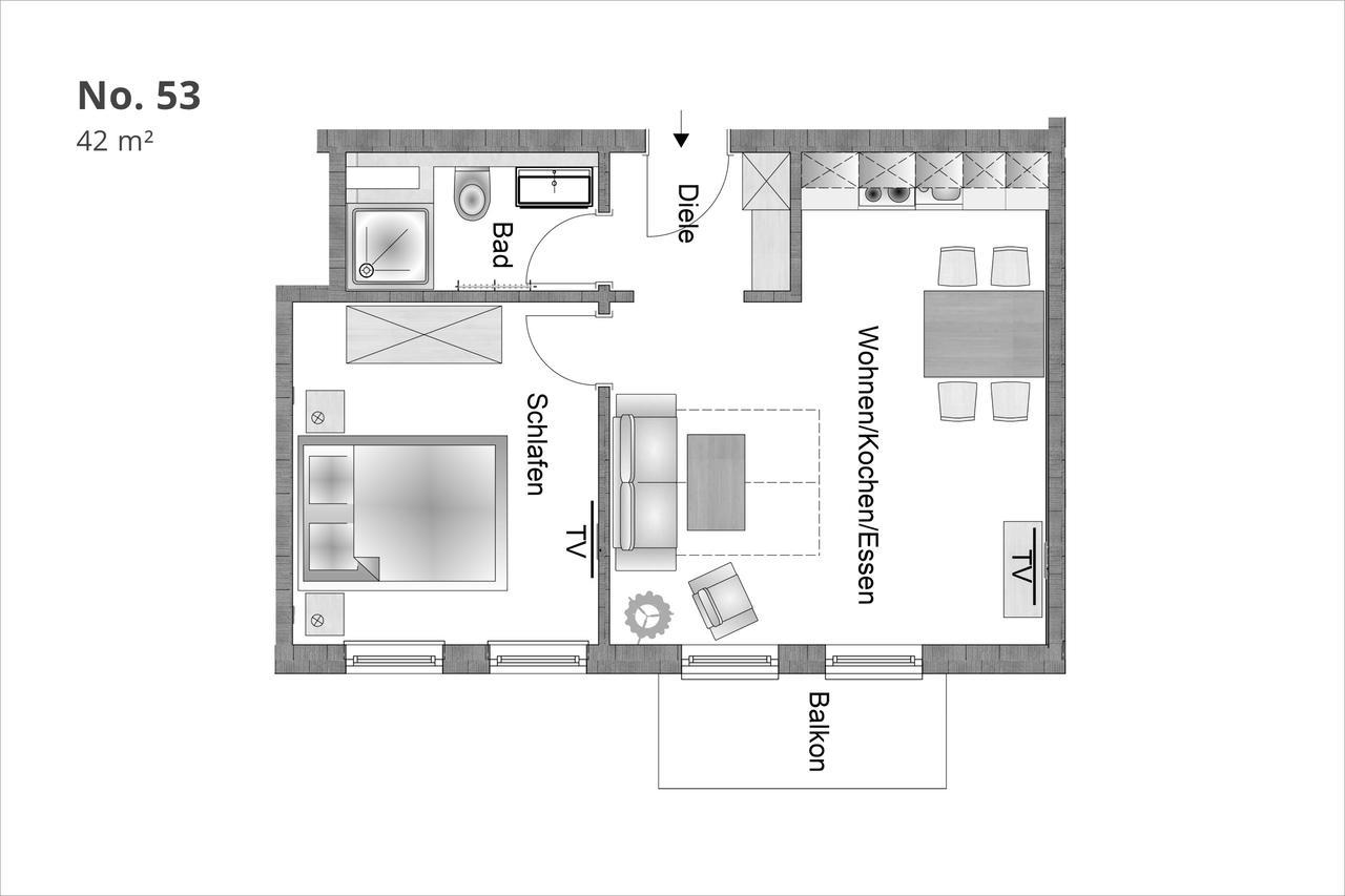 Min Huesung By Rujana Apartment บินซ์ ภายนอก รูปภาพ