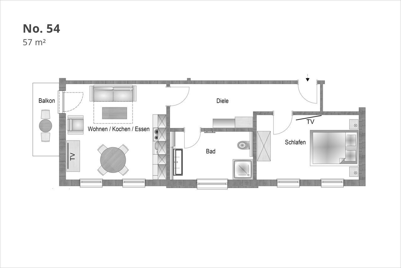 Min Huesung By Rujana Apartment บินซ์ ภายนอก รูปภาพ