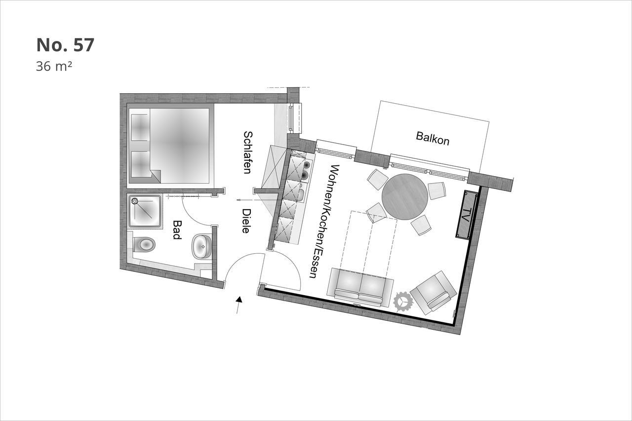 Min Huesung By Rujana Apartment บินซ์ ภายนอก รูปภาพ