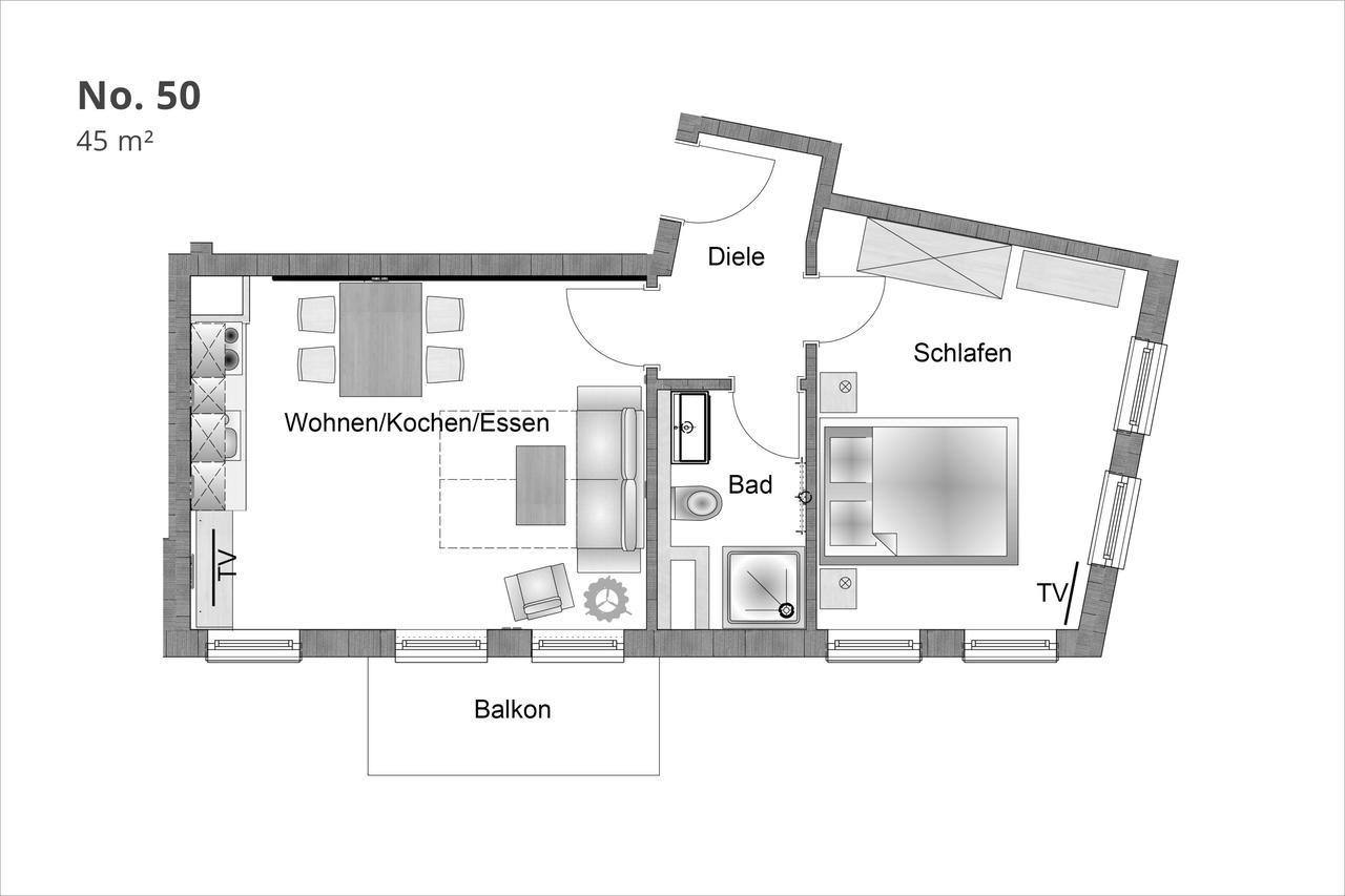 Min Huesung By Rujana Apartment บินซ์ ภายนอก รูปภาพ